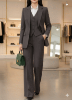 ⁦بدلة 3 قطع بليزر - صديرى - بنطلون⁩ - الصورة ⁦4⁩