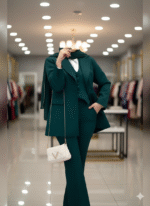 ⁦بدلة 3 قطع بليزر - وبنطلون - صديرى⁩ - الصورة ⁦2⁩