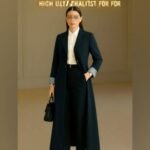 بليزر طويل مبطن - قميص - بنطلون