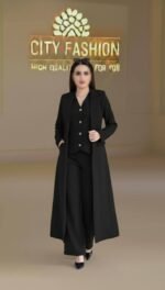 ⁦بليزر طويل و صديرى وبنطلون⁩ - الصورة ⁦2⁩