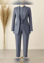 ⁦بدلة 3 قطع .بليزر - بلوزه - بنطلون⁩ - الصورة ⁦4⁩