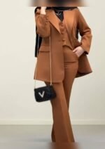 ⁦بدلة 3 قطع بليزر - وبنطلون - صديرى قوس⁩ - الصورة ⁦3⁩