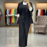 بدلة 3 قطع بليزر وبنطلون وسديري