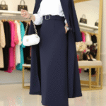 بدلة بليزر طويل و جيب