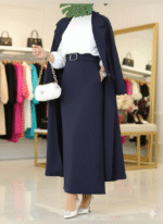 بدلة بليزر طويل و جيب