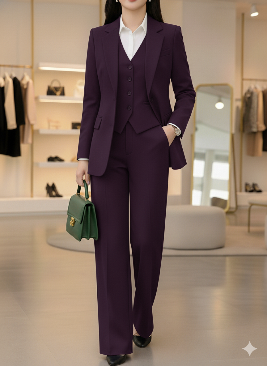 4 بدلة 3 قطع بليزر - صديرى - بنطلون - الصورة 1