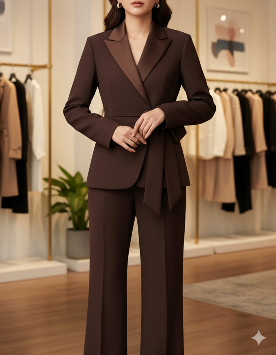 4 بدلة بليزر وبنطلون - الصورة 1