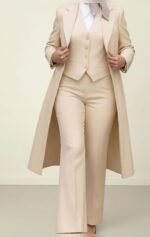 ⁦بدله ٣ قطع سديرى ٤ زراير⁩ - الصورة ⁦3⁩