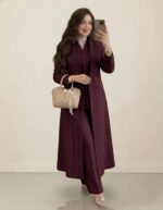 ⁦بالطو مقلم⁩ - الصورة ⁦4⁩